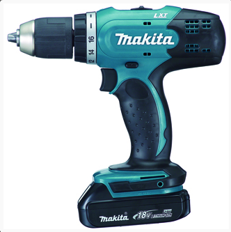 Máy khoan và vặn vít dùng pin 18V Makita DDF453SHE