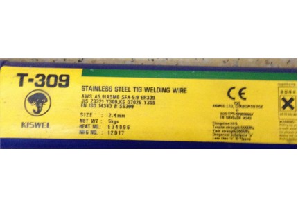 Que hàn tig inox 1.6mm Kiswel T-309L  (1.6x1000mm)