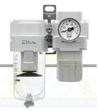 Air Filter Regulator Lubricator AC10B to 40B-A