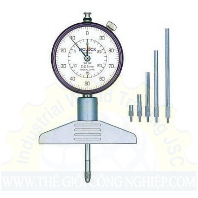 Đồng hồ đo độ sâu Teclock DM-233, 0-30(240)mm/0.01mm