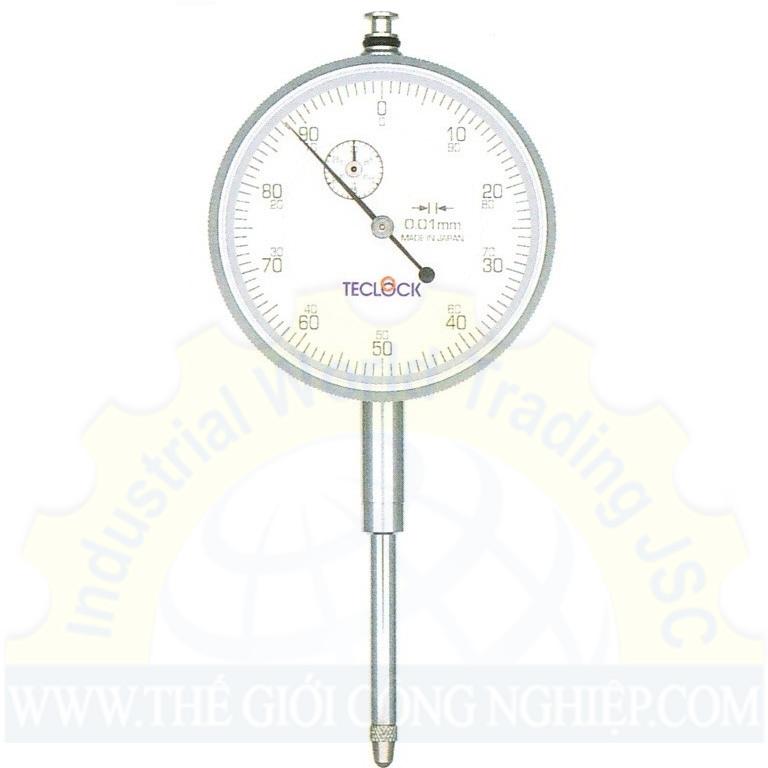 Đồng hồ so chân thẳng Teclock KM-130, 0-30mm/0.01mm