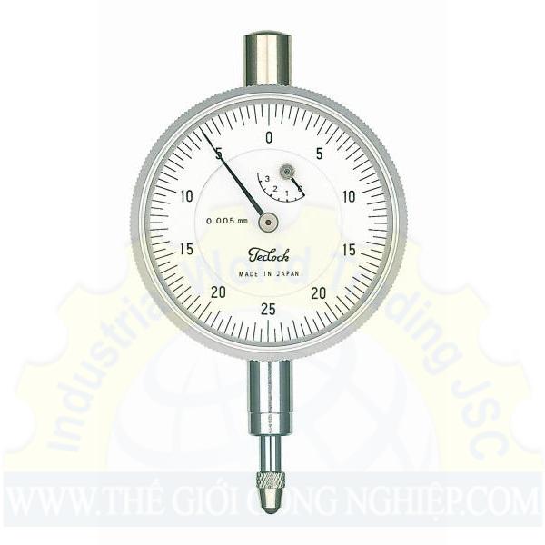 Đồng hồ so chân thẳng Teclock TM-36, 0-3,5 mm/0.005mm