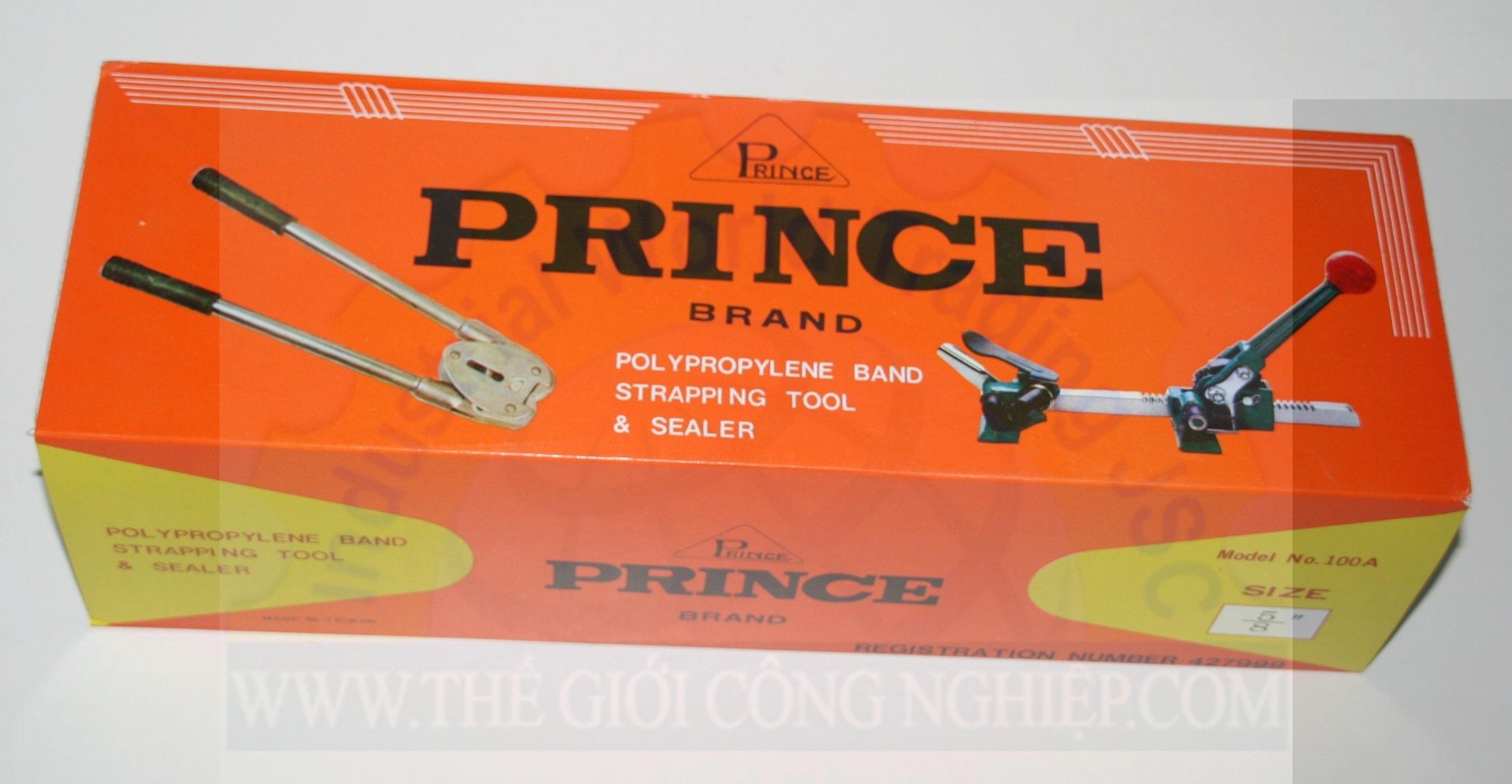 Bộ dụng cụ đóng đai nhựa Prince 100A, dùng cho dây đai PP&PET có bề rộng 13 - 19 mm