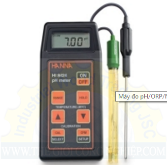 Máy đo pH/ORP/Nhiệt độ cầm tay Hanna HI 8424