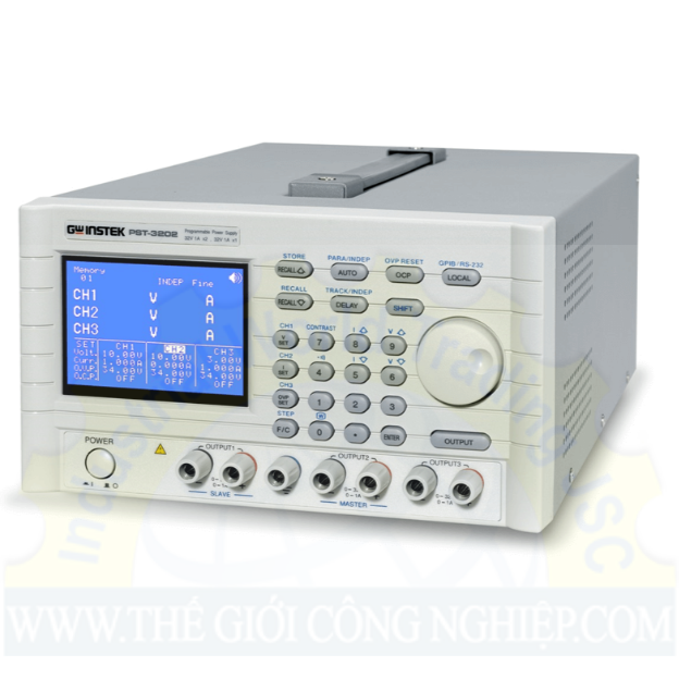 Nguồn DC lập trình 2 khoảng  Gwinstek PST-3202