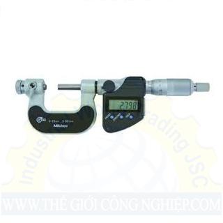 Panme điện tử đo ren Mitutoyo 326-251-30, 0-25mm/ 0.001mm (không đầu đo)