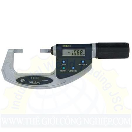 Panme đo ngoài điện tử đo rãnh Mitutoyo 422-230-30, 0-25mm/0.001mm, kiểu A