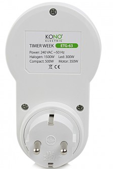 Ổ cắm điện hẹn giờ KONO ETG-63A