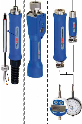 Tay cầm của dụng cụ đo lỗ