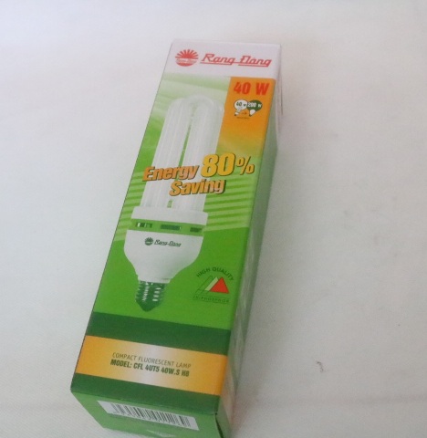 Bóng đèn huỳnh quang compact Rạng Đông CFL 4UT5 40W H8