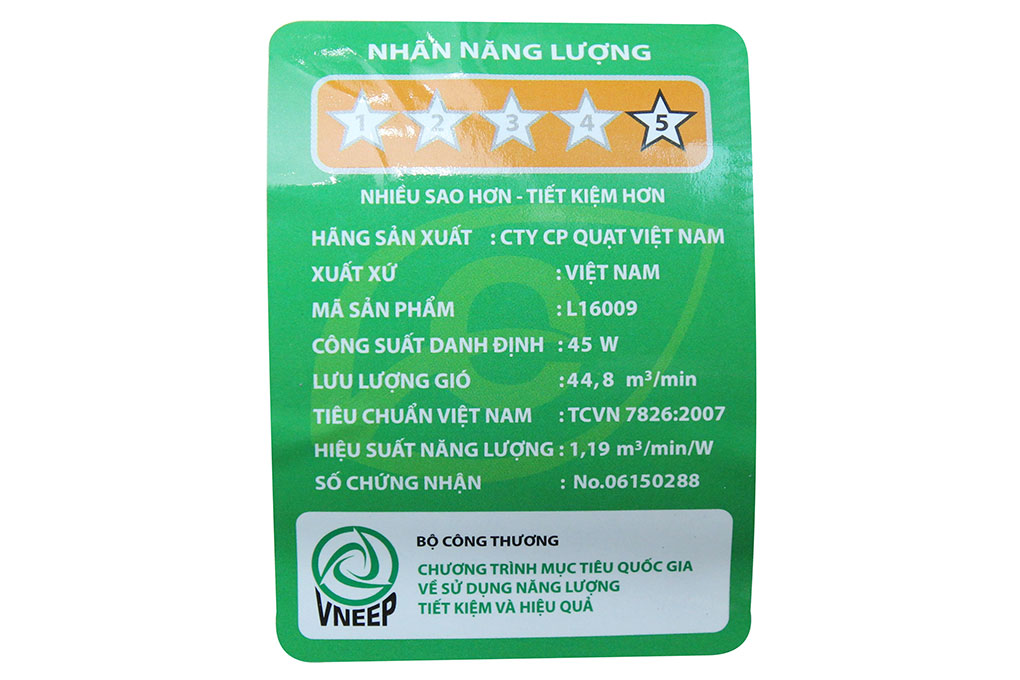 Quạt treo tường ASIA L16009