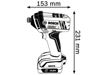 Máy vặn vít dùng pin 10.8V Bosch GDR 1080-LI