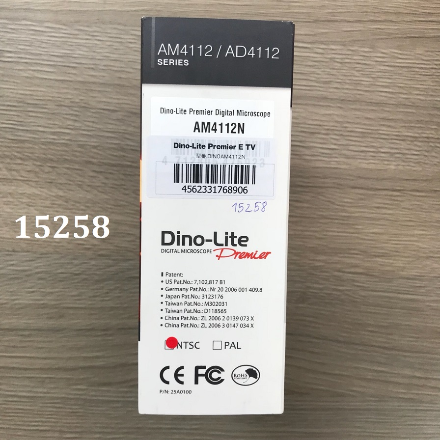 Kính hiển vi điện tử Dino-lite AM4112N TV, 10x - 50x, 220x/ 0.3 MP