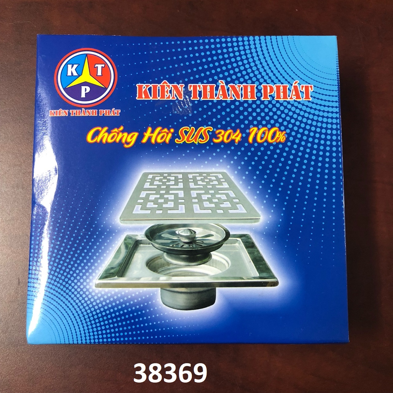 Phễu thoát sàn Inox 304 phi 90 Kiên Thành Phát