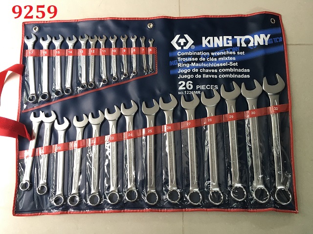 Bộ cờ lê vòng miệng 26 cái, 6-32mm KINGTONY 1226MR