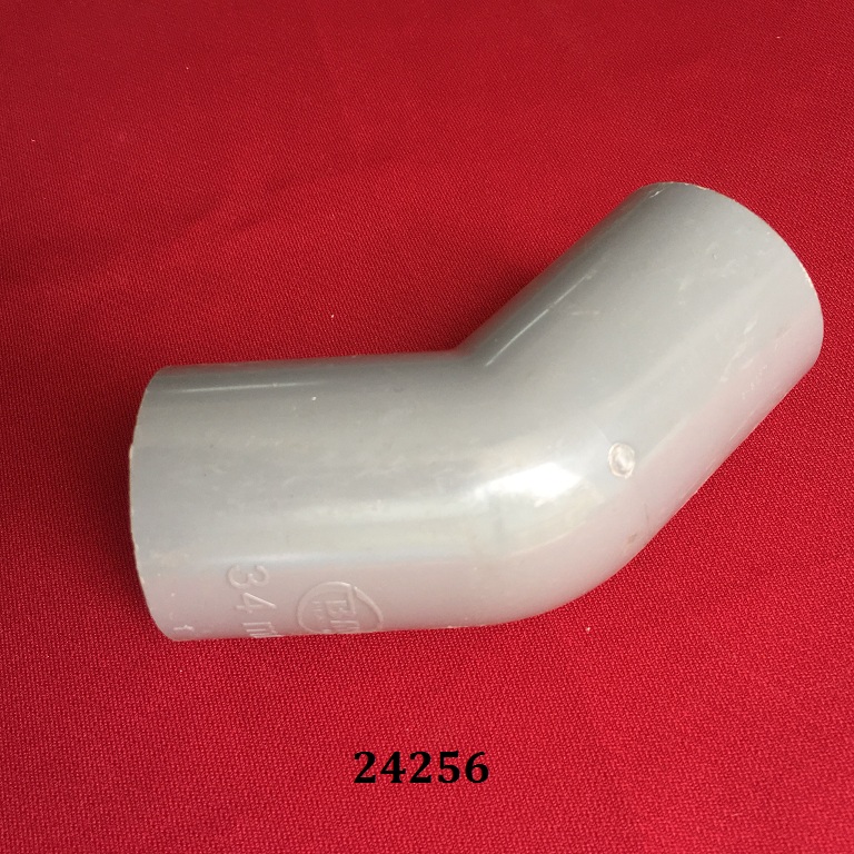 Co 45⁰ nhựa cứng PVC Bình Minh Φ60D, áp suất PN12 Bar.