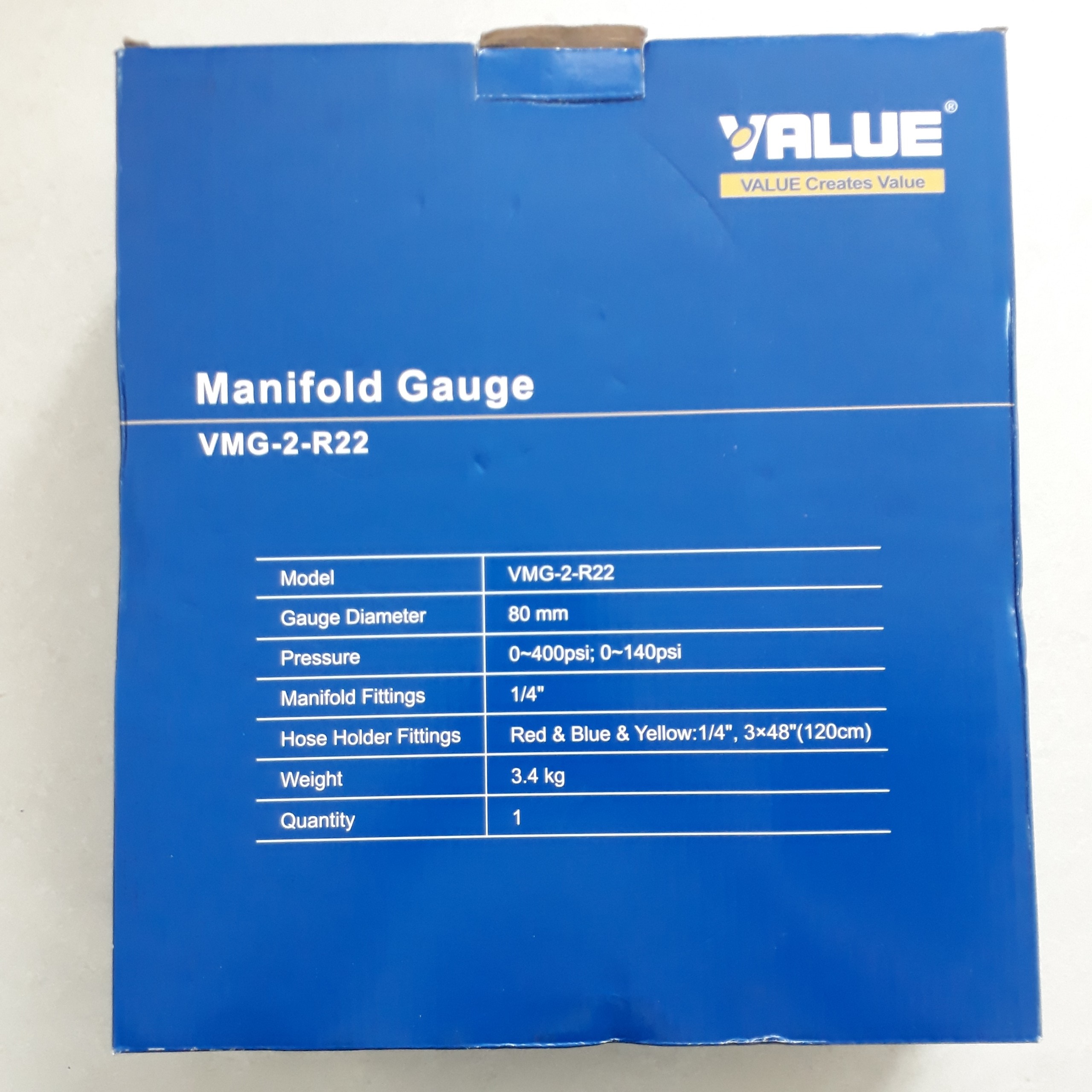 Bộ Đồng hồ nạp gas lạnh Value VMG-2-R22