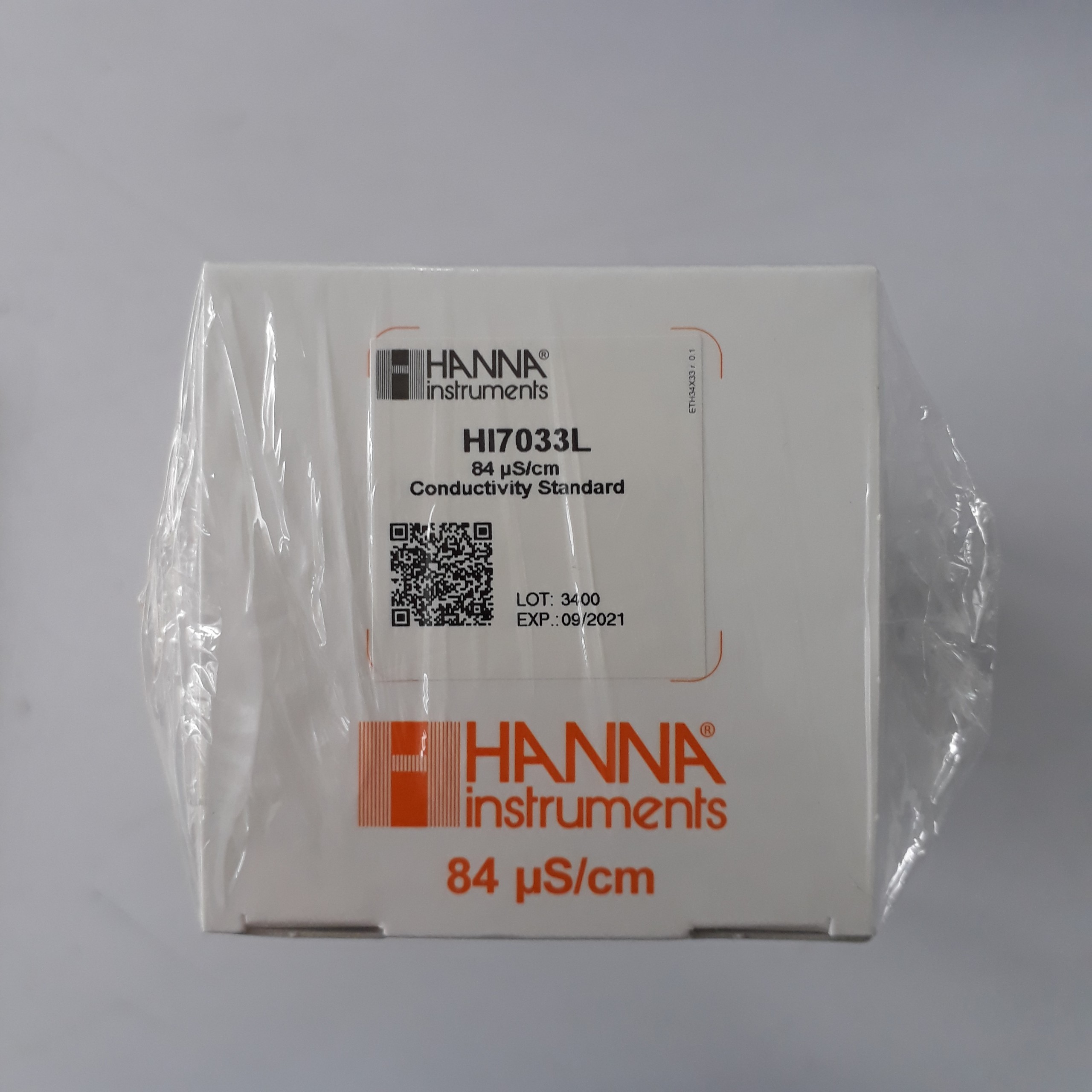 Dung Dịch Hiệu Chuẩn Độ Dẫn Hanna HI7033L, 84 µS/cm, dung tích 500ml