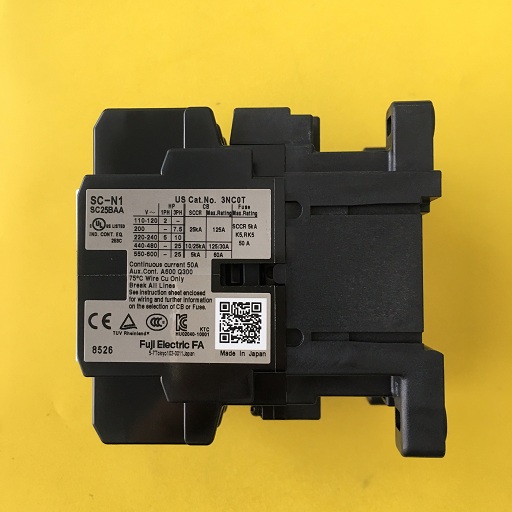 Khởi động từ FujiElectric SC-N1 AC110V, 32A-110V, 2NO+2NC 