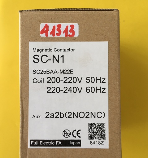 Khởi động từ FujiElectric SC-N1 AC220V,  32A-220V, 2NO+2NC 