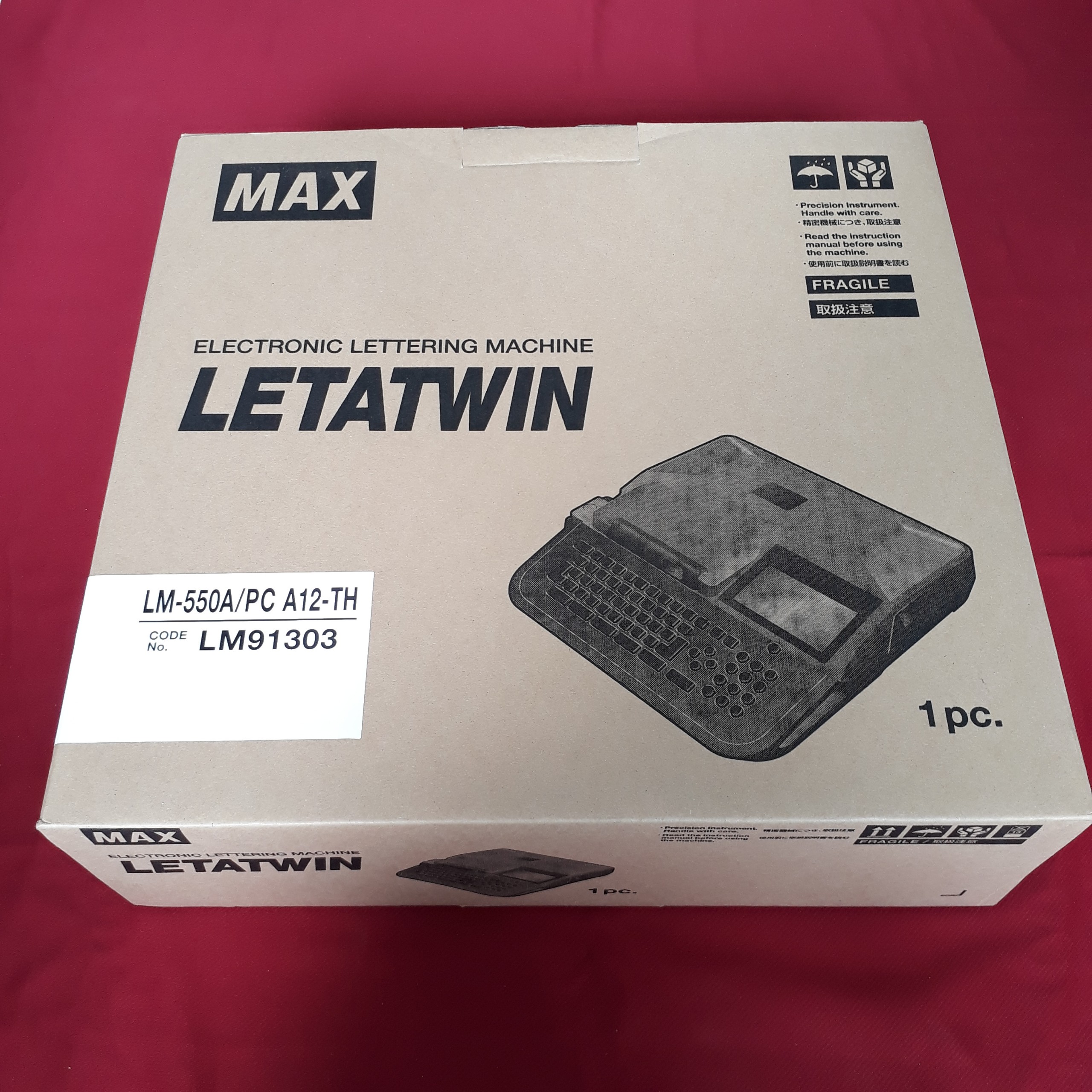 Máy in đầu cốt Max LM-550A/PC