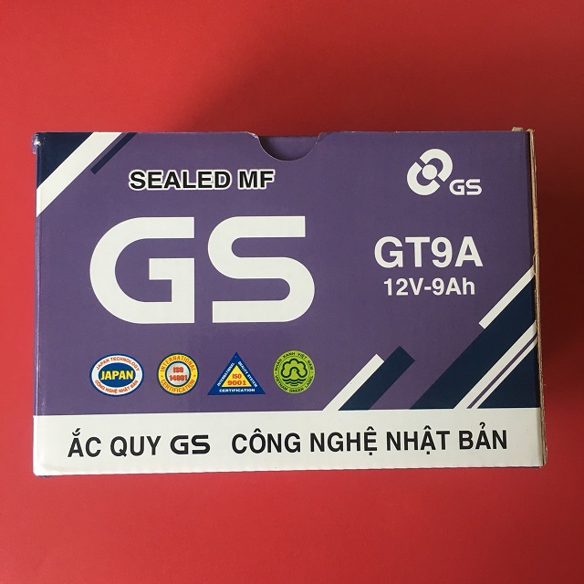 Bình Ắc Quy Khô GSBATTERY GS GT9A