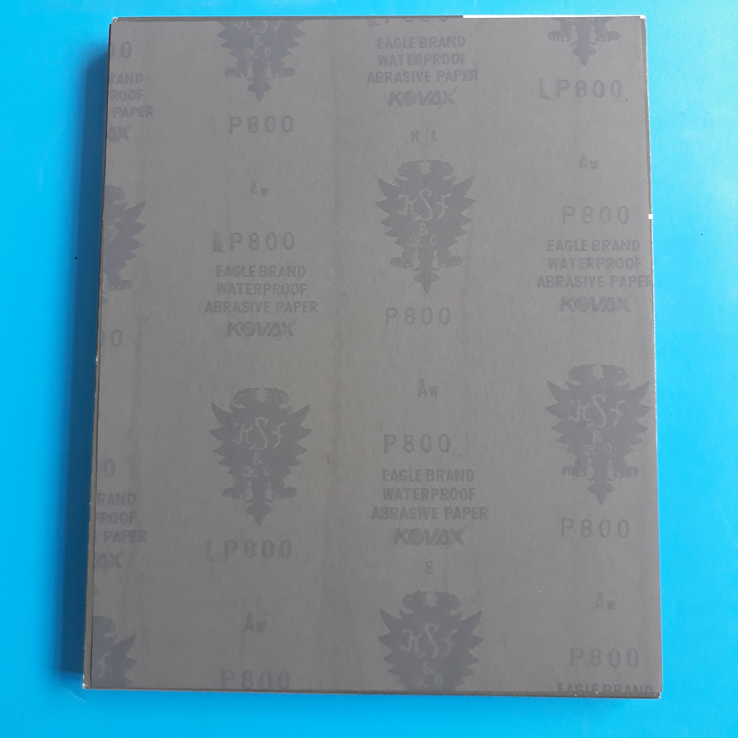 Giấy nhám tờ KOVAX P800, kích thước 230mm x 280mm, độ mịn P800