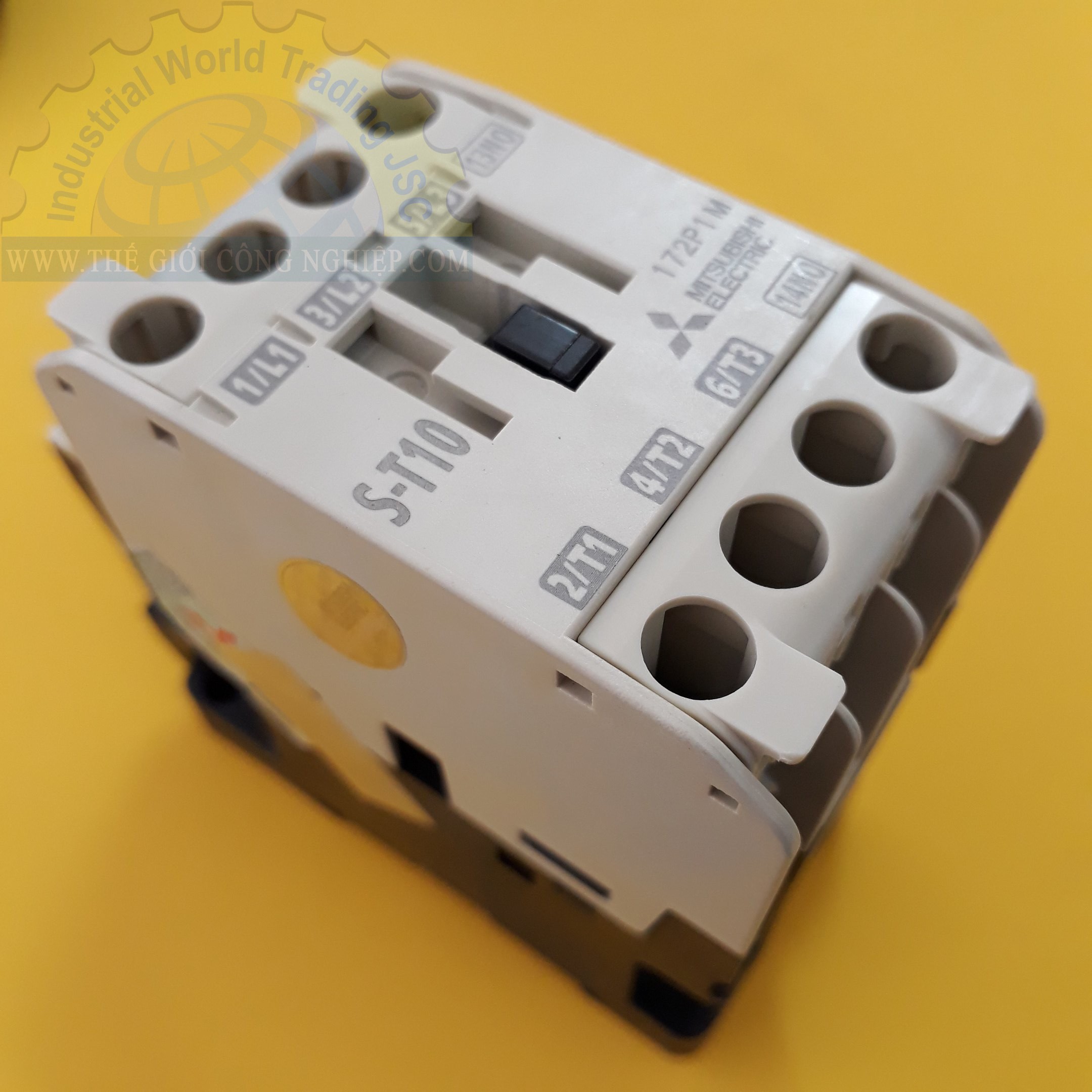 Khởi động từ Contactor 3 pha MITSUBISHI S‐T10 9A 4kW 1NO Coil 220V