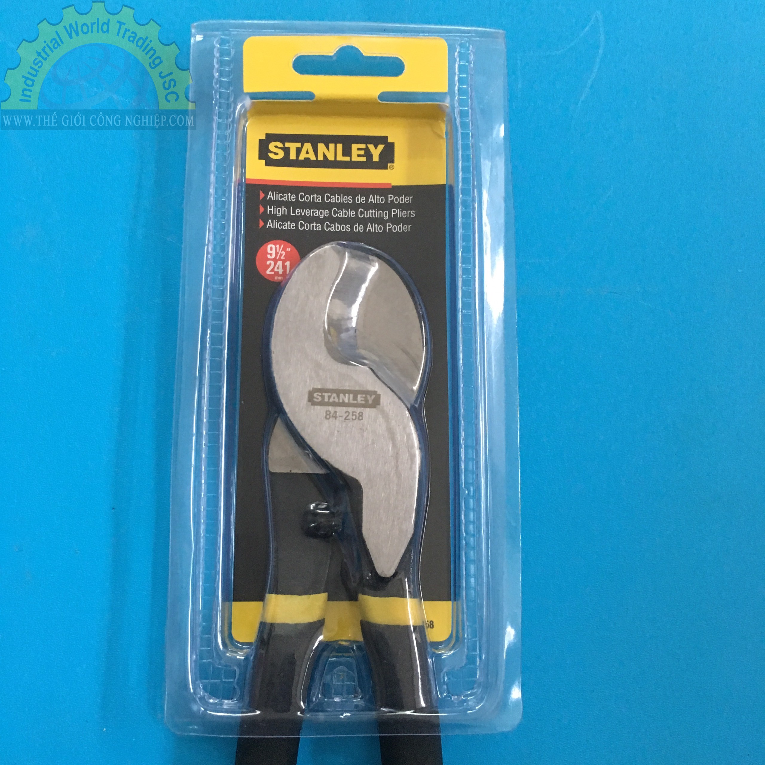 Kìm cắt cáp 10inch Stanley 84-258