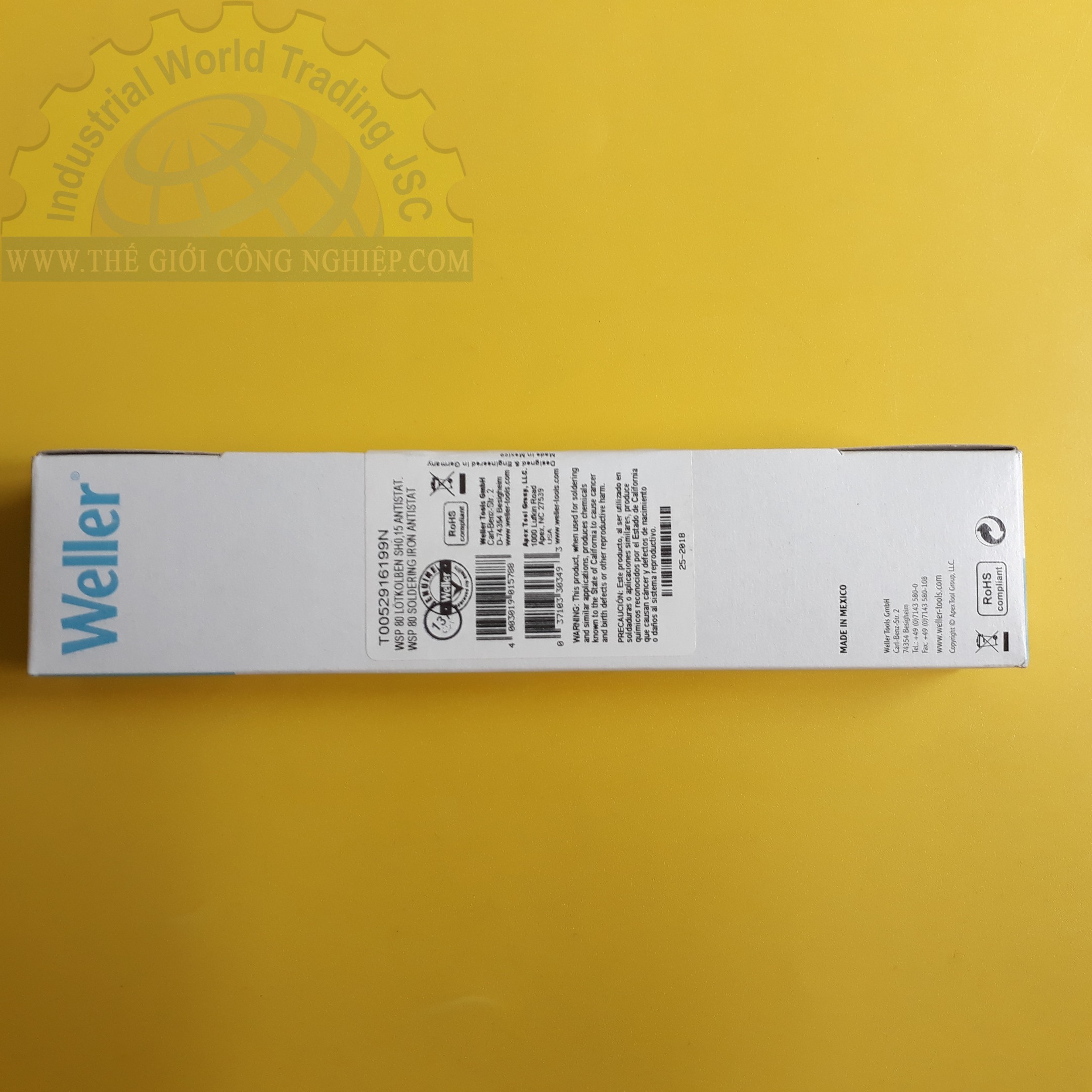 Mỏ hàn thiếc ELLER WSP80, 24V-80W