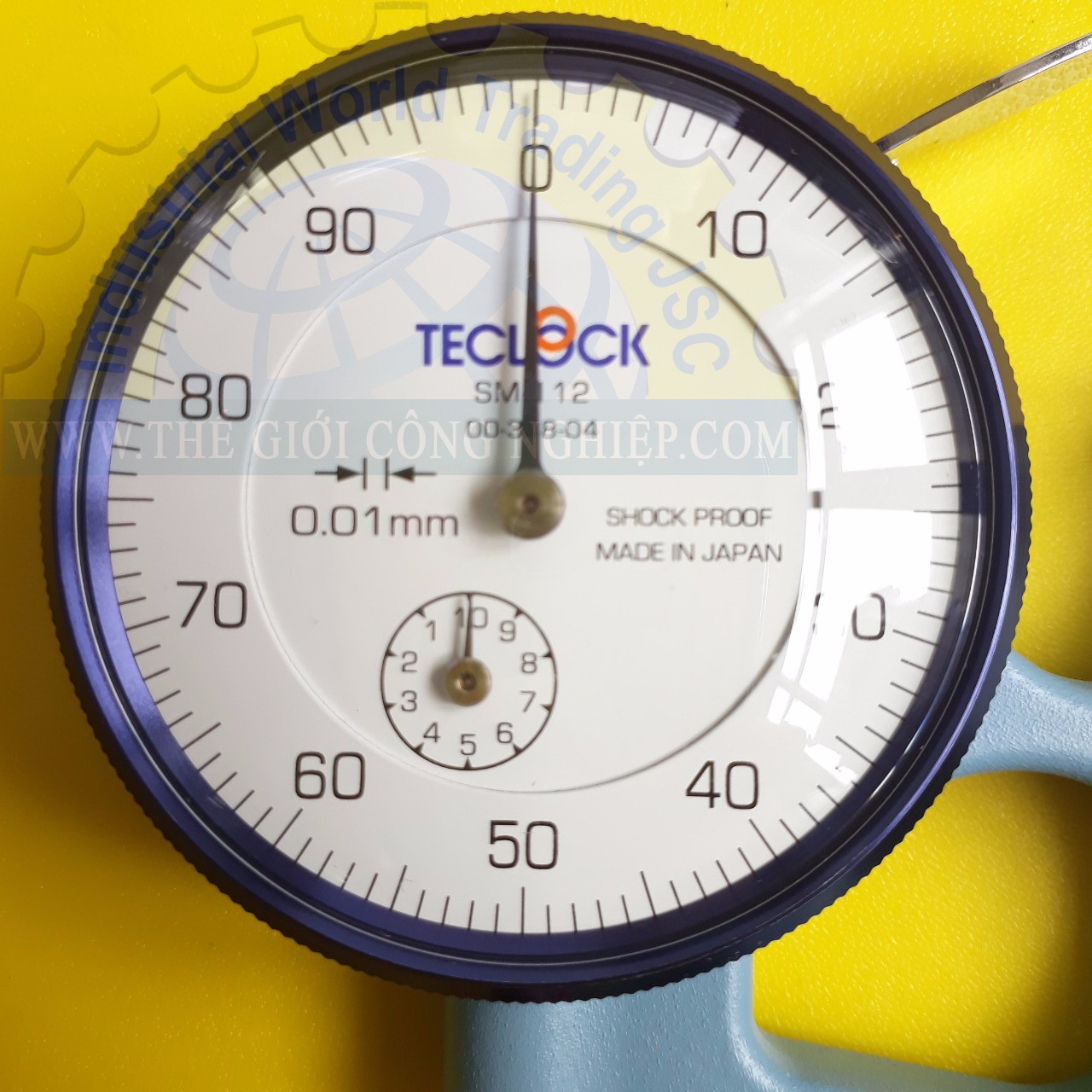 Đồng hồ đo độ dày Teclock SM-112, 0-10mm/0.01mm