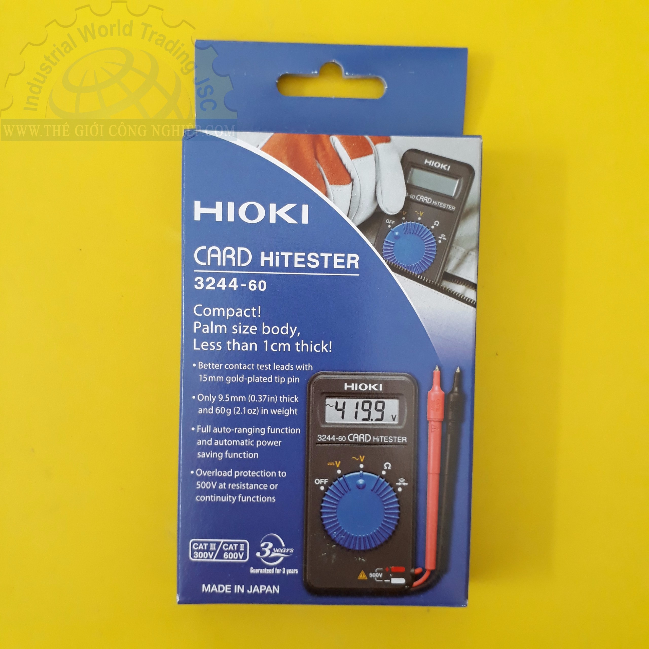 Đồng hồ vạn năng Hioki 3244-60 (500V)