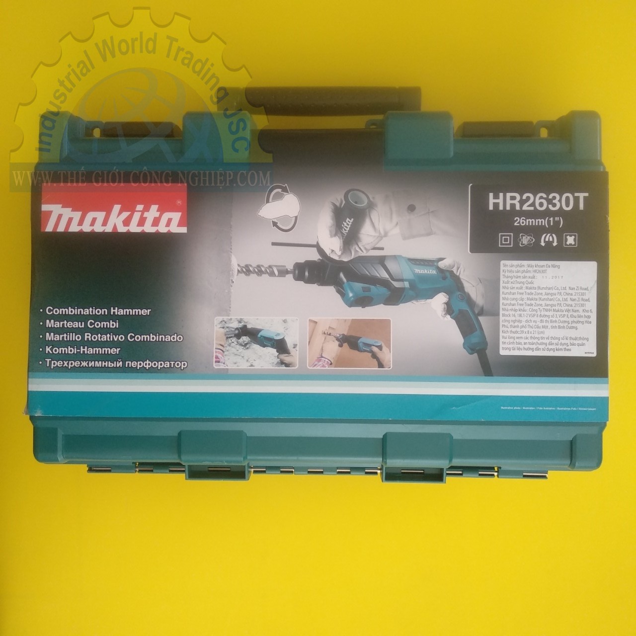 Máy khoan đa năng Makita HR2630T, 800W, 13mm/32mm