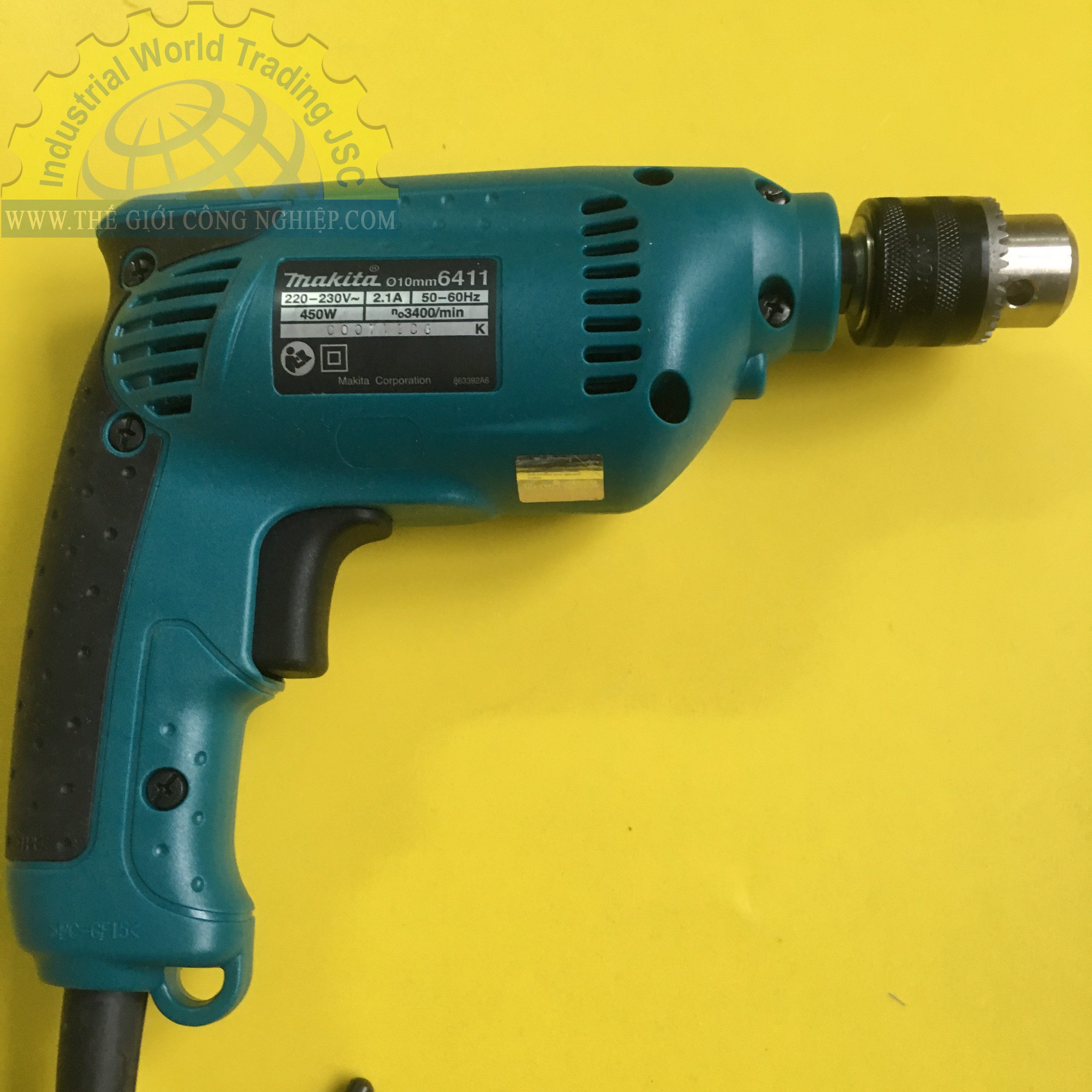 Máy khoan tốc độ cao 10mm 450W Makita 6411