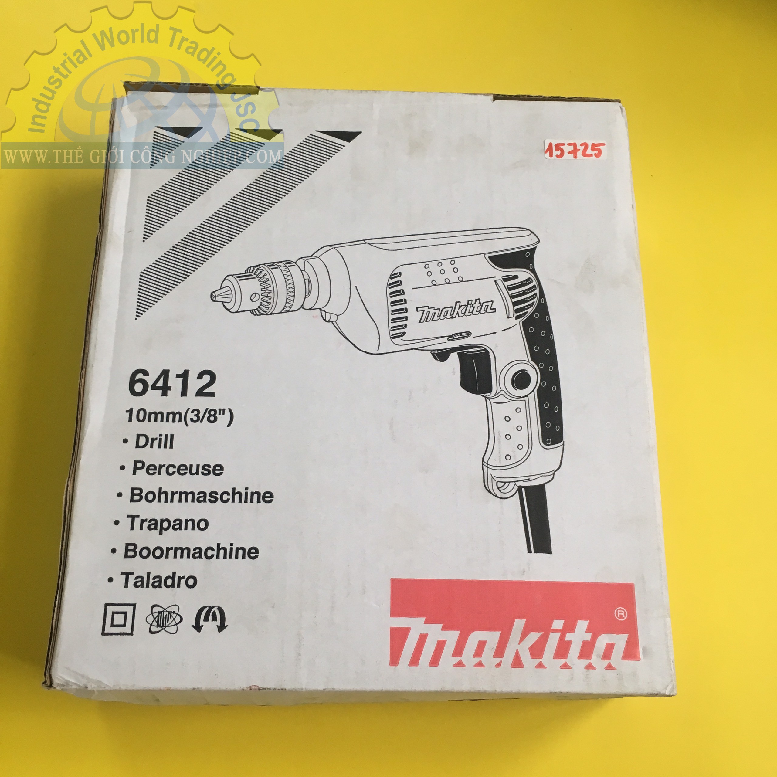  Máy khoan tốc độ cao 450W, 10mm Makita 6412