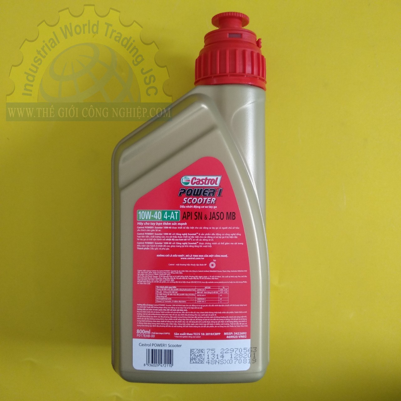 Nhớt Xe Castrol Power 1 Scooter (0.8L)