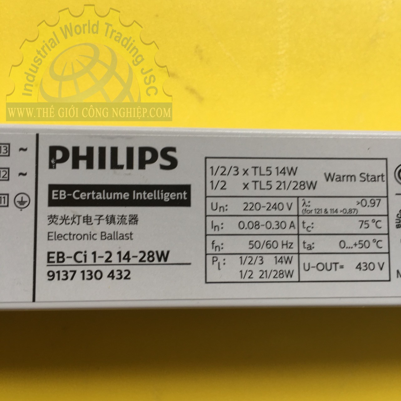 Tăng phô điện tử đa năng dùng cho bóng T5 Philips 41464