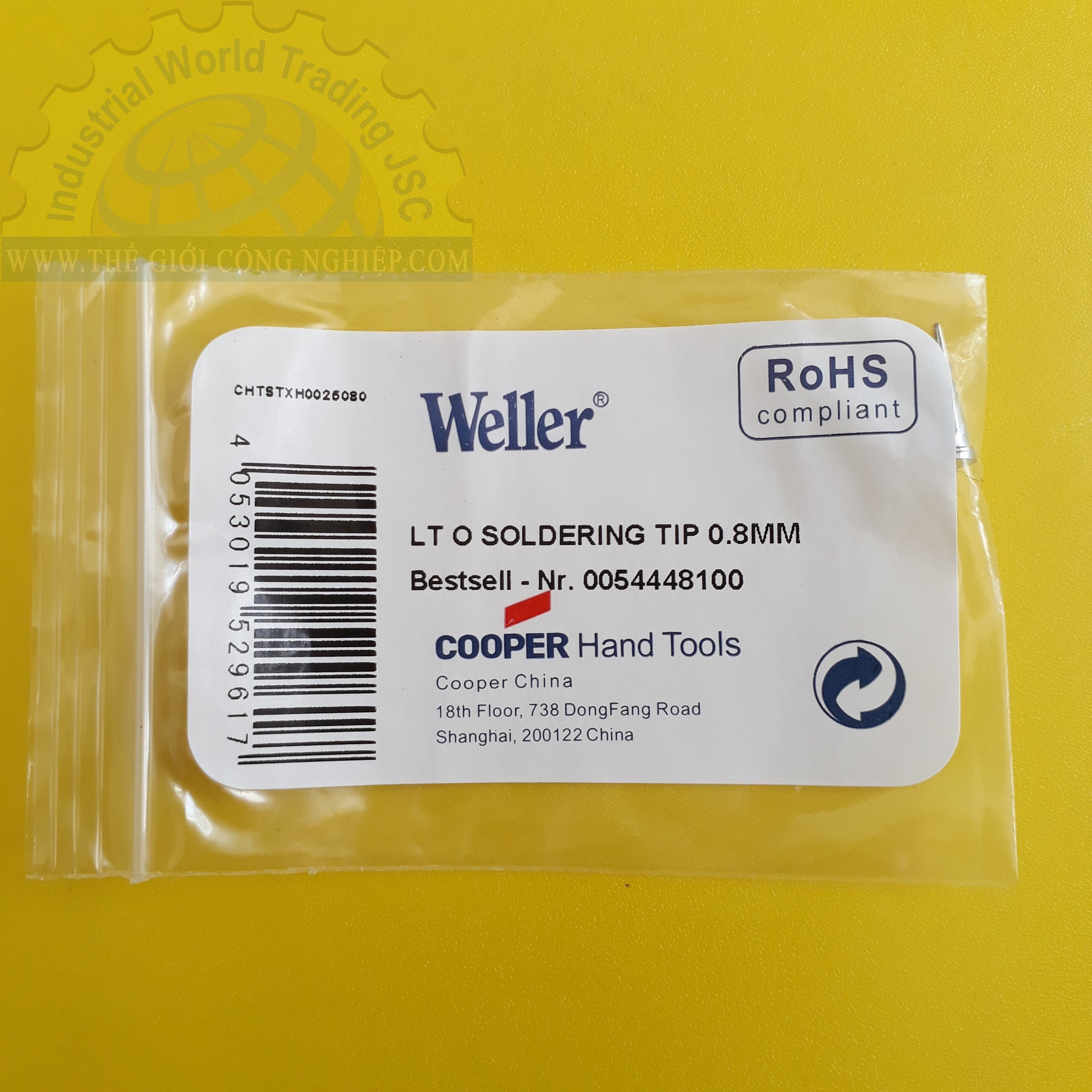 Típ hàn 0.8mm WELLER LTO, cho máy hàn thiếc WSP80