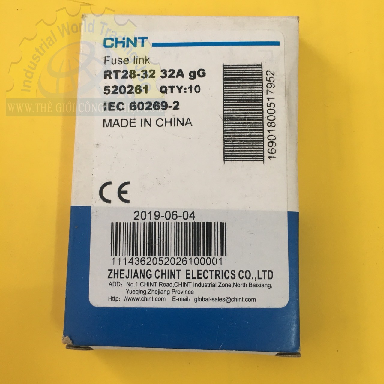 Cầu chì 32A Chint RT28-32