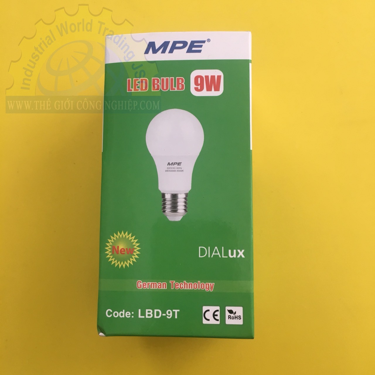 Bóng đèn Led Bulb 9W MPE LBD-9T, ánh sáng trắng