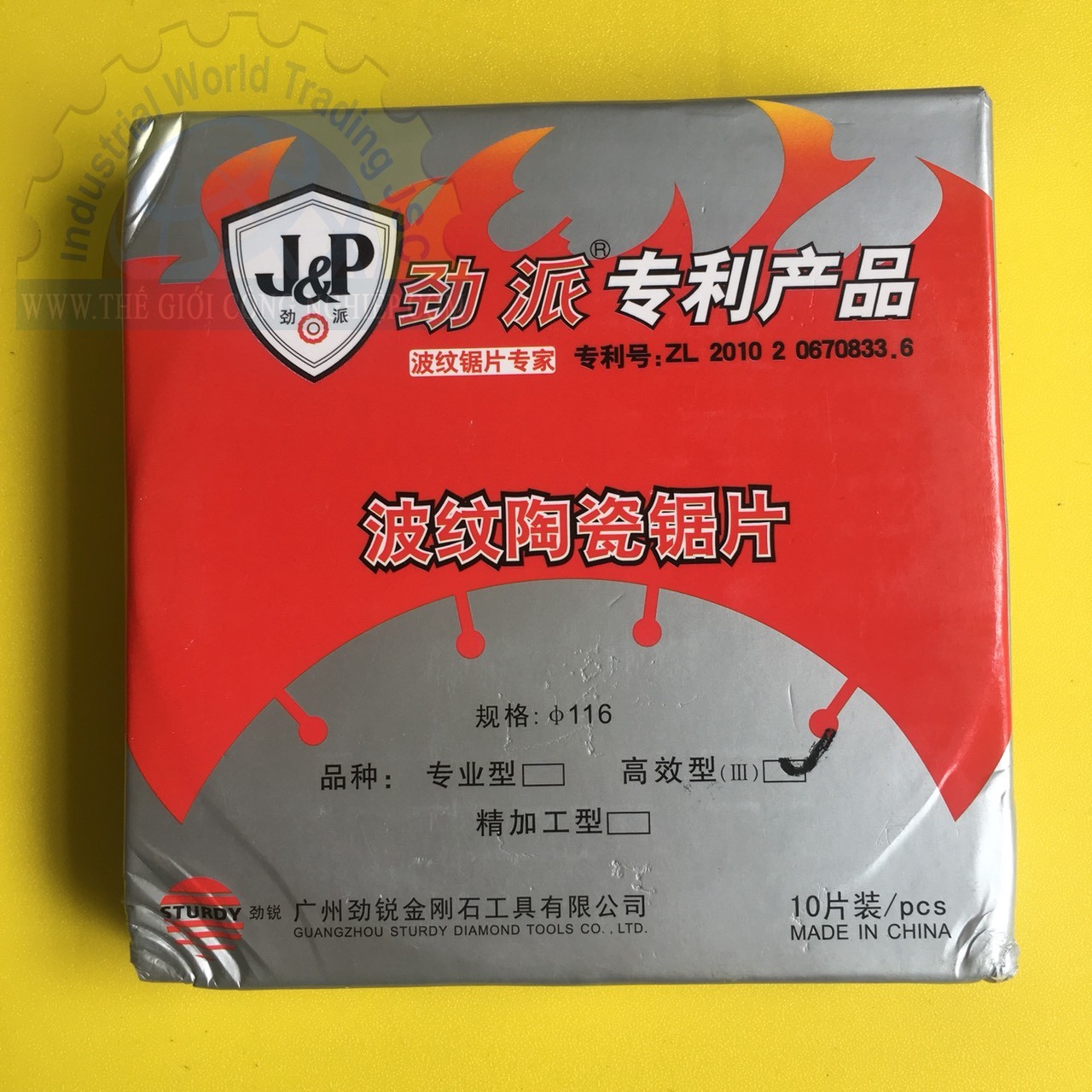 Lưỡi cắt gạch 116, J&P 116