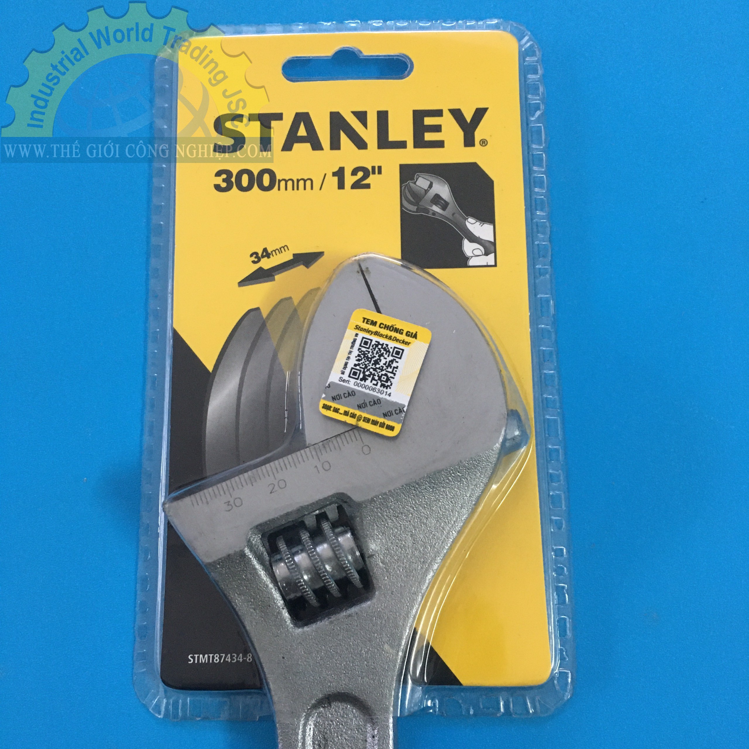  Mỏ lết Stanley 87-434, 12 inch/300mm