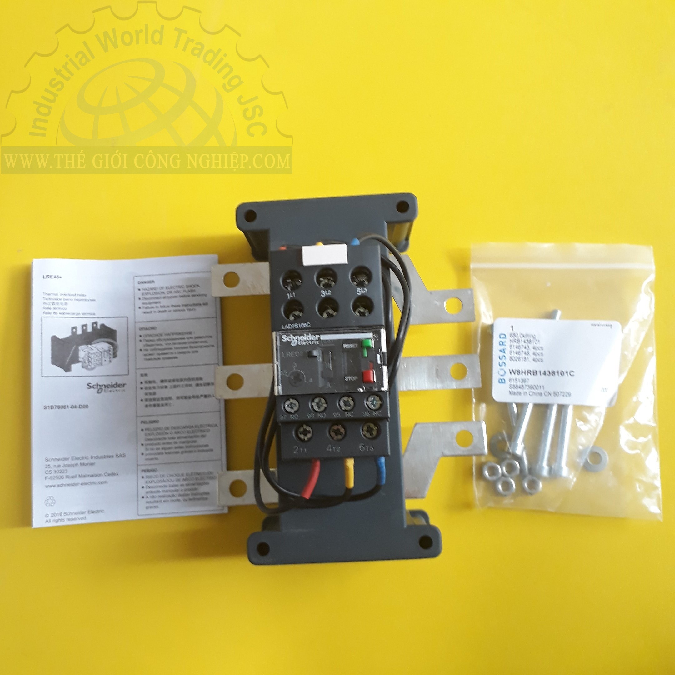 Relay nhiệt 84-135 A Schneider LRE482