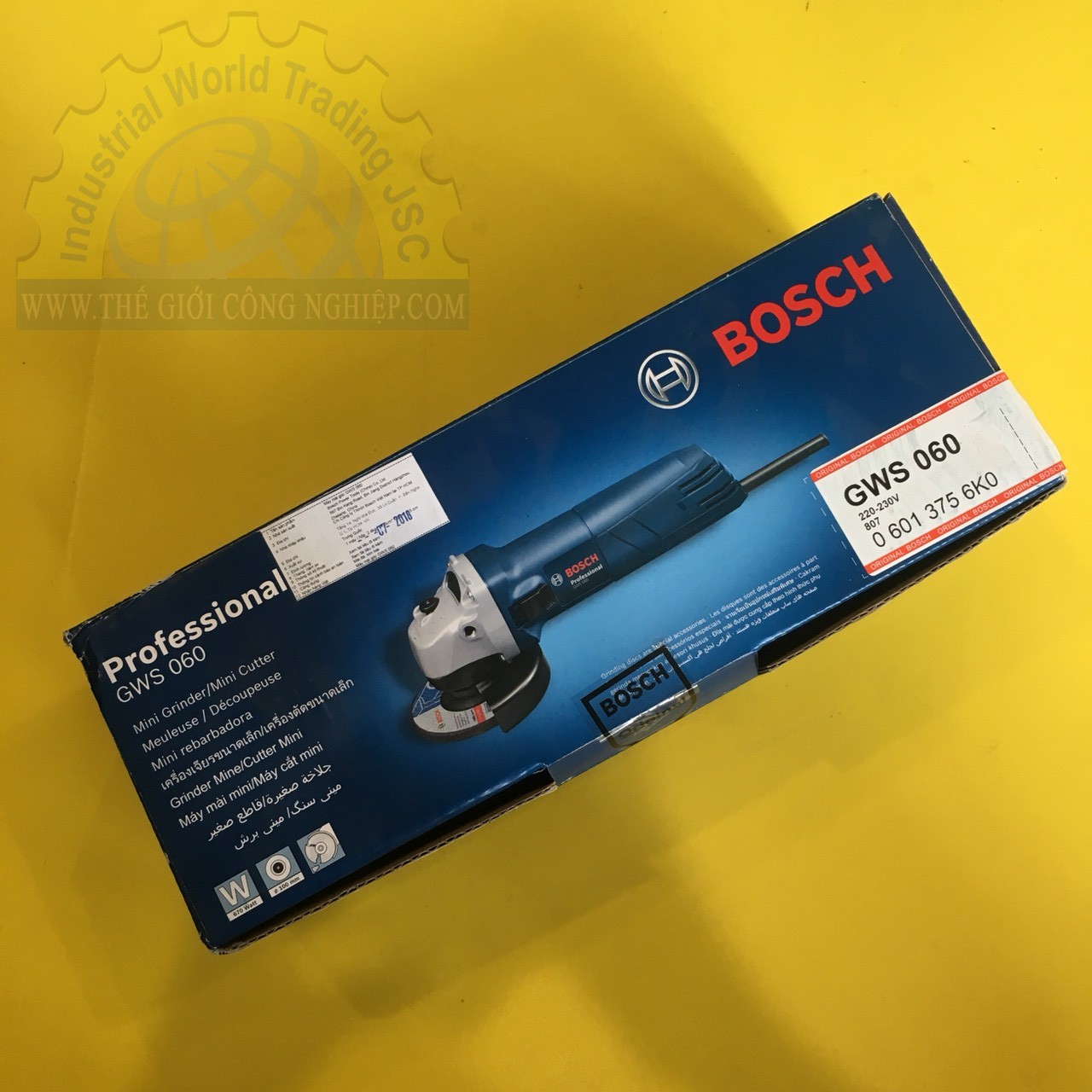 Máy mài góc BOSCH GWS 060, 100mm - 670W 