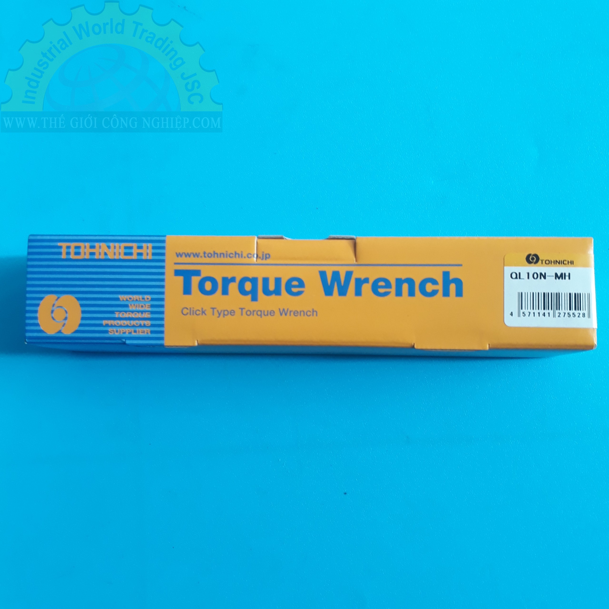 Cờ lê đo lực xoắn siết Tohnichi QL10N-MH, dải lực 2~ 10 N.m, đầu siết 1/4in, có thang đo để điều chỉnh