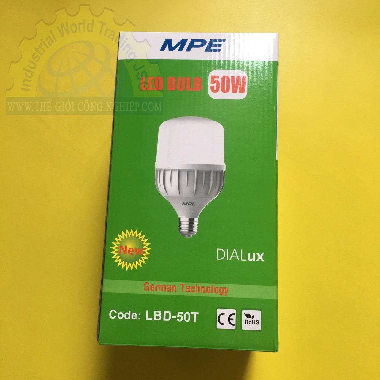 Bóng đèn Led Bulb 50W MPE LBD-50T, ánh sáng trắng