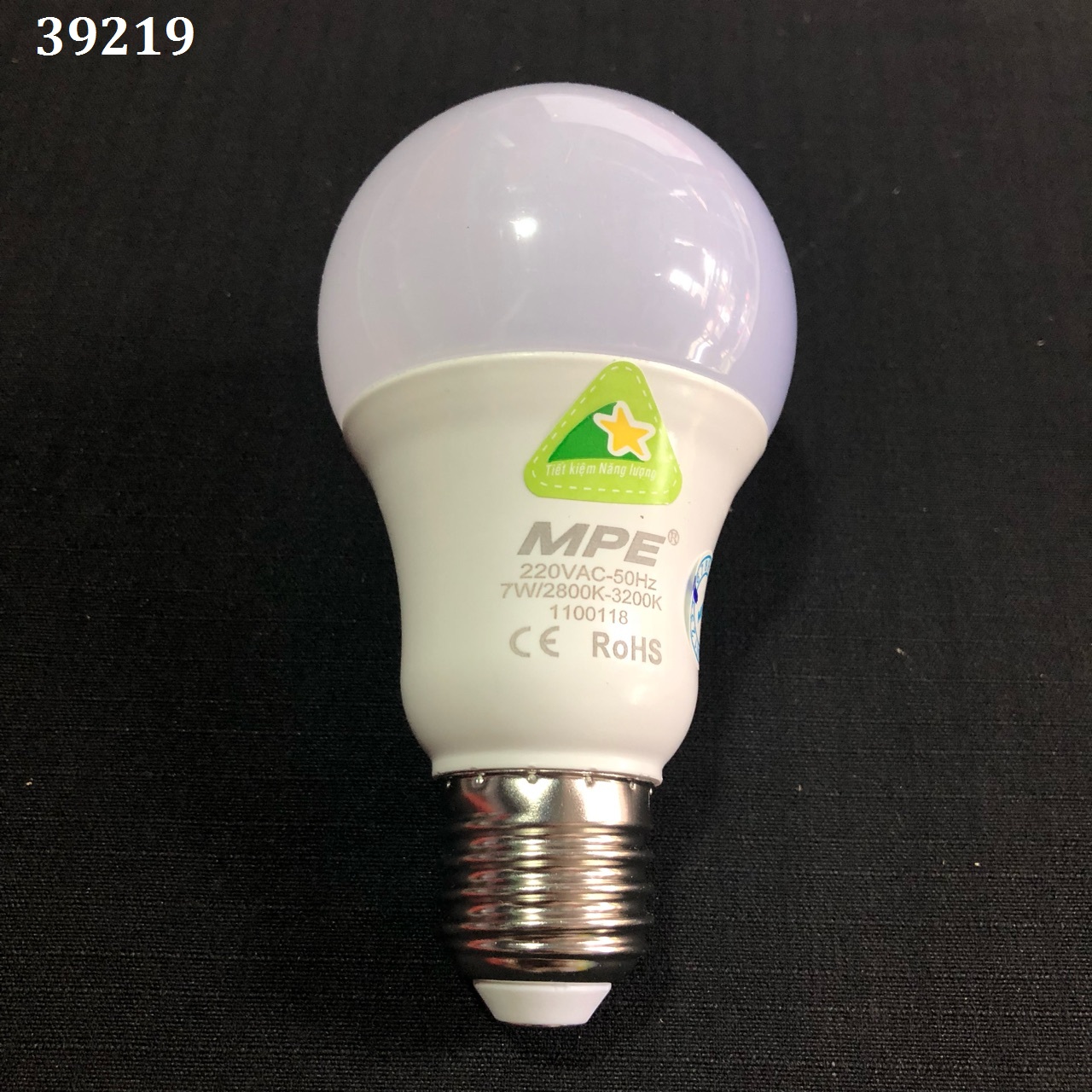 Đèn led bulb 3w ánh sáng vàng MPE LBL-3V