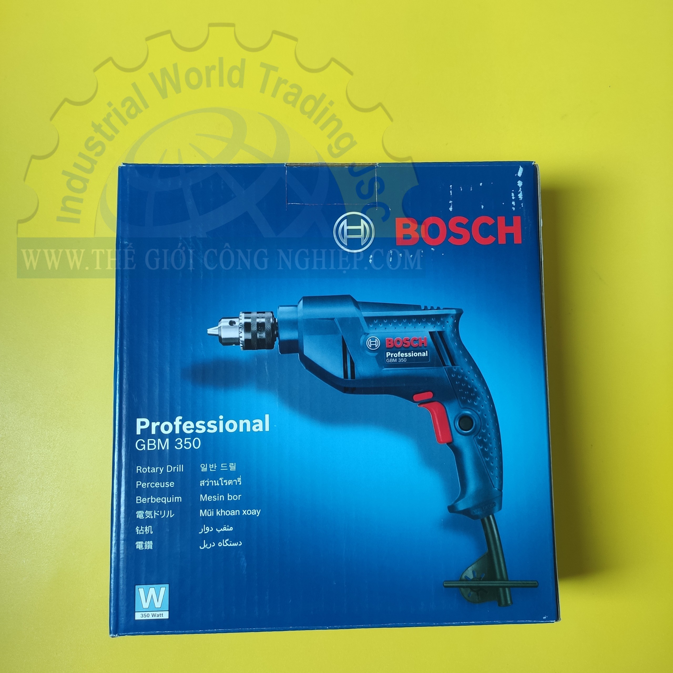 Máy khoan sắt công suất 350W BOSCH GBM 350