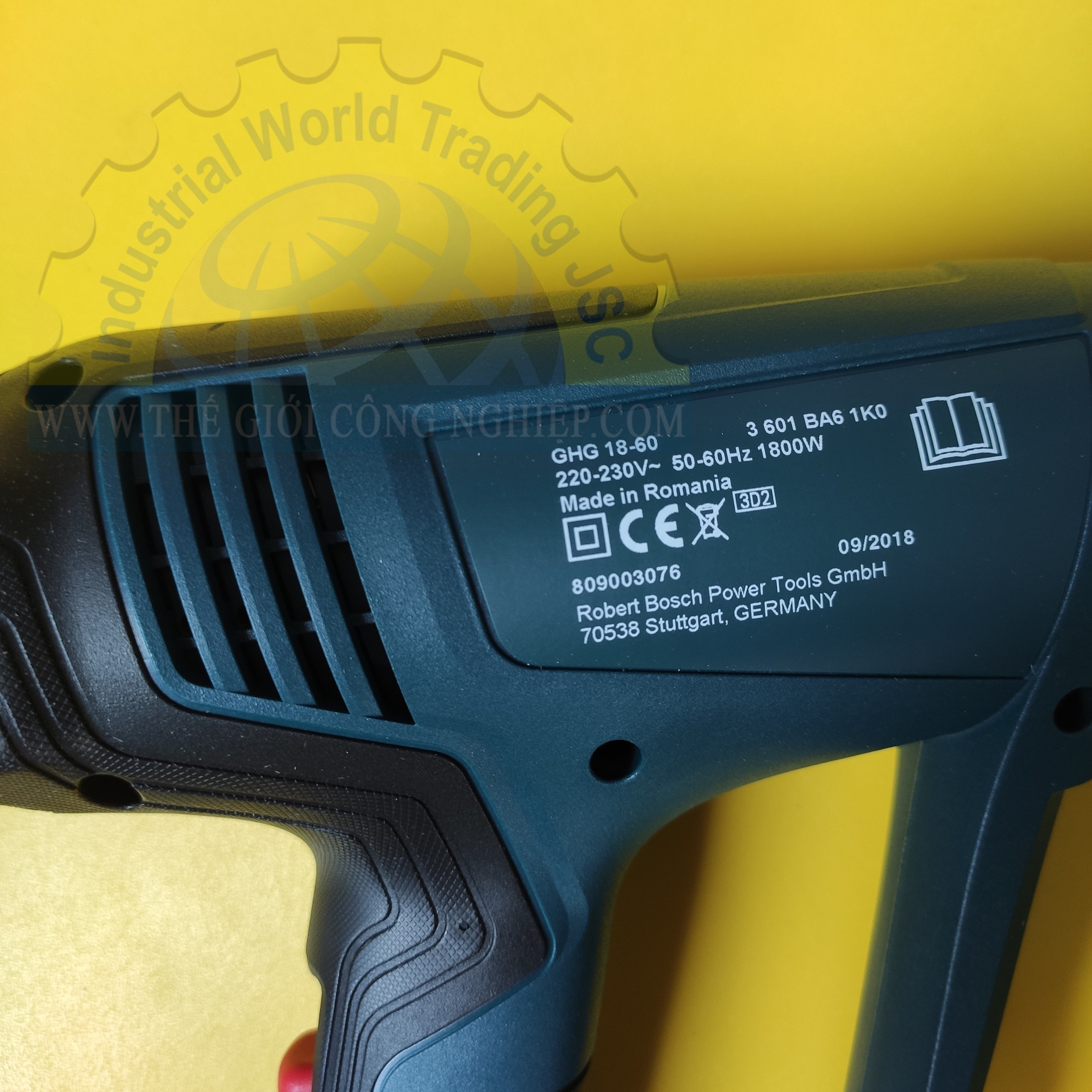 Máy thổi hơi nóng 1800W BOSCH GHG 18-60