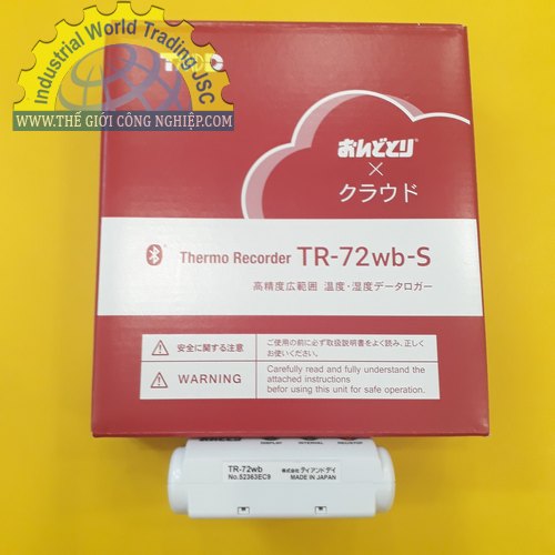 Nhiệt ẩm kế tự ghi Tandd TR-72wb-S, dải đo nhiệt độ -25 ~ 70 ° C , dải đo độ ẩm 0 ~ 99% 